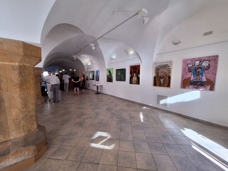 3 znovu spolu - výstavní prostory galerie FONS - Pardubice - 2. 7. 2025 - Foto: Jiří Provazník