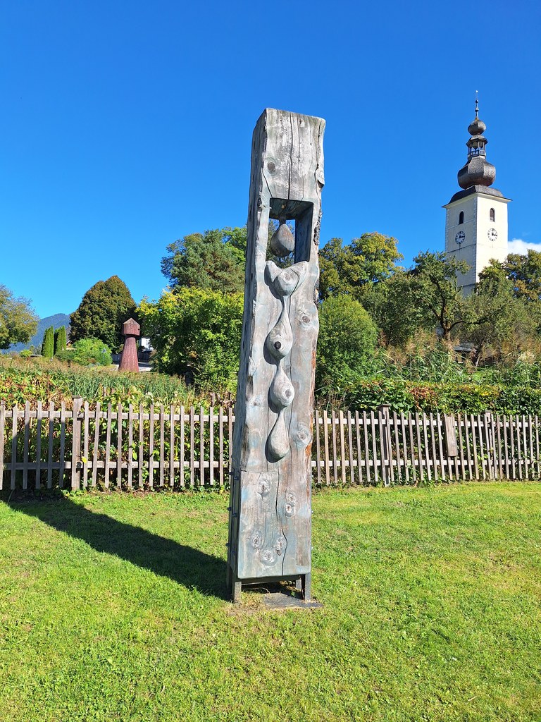 Dřevěné objekty - Sochařský park Irdning - 18. 9. 2025 - Foto: Jiří Provazník