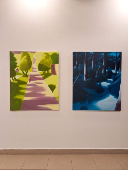 Petr Gruber - Čekání na noc - Galerie Univerzity Pardubice - 29. 10. 2025 - Foto: Jiří Provazník