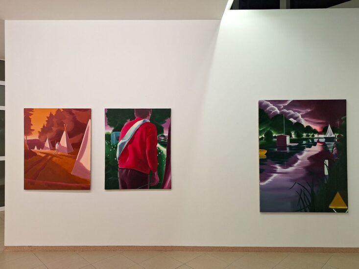 Petr Gruber - Čekání na noc - Galerie Univerzity Pardubice - 29. 10. 2025 - Foto: Jiří Provazník
