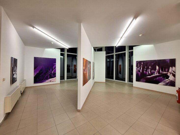 Petr Gruber - Čekání na noc - Galerie Univerzity Pardubice - 29. 10. 2025 - Foto: Jiří Provazník