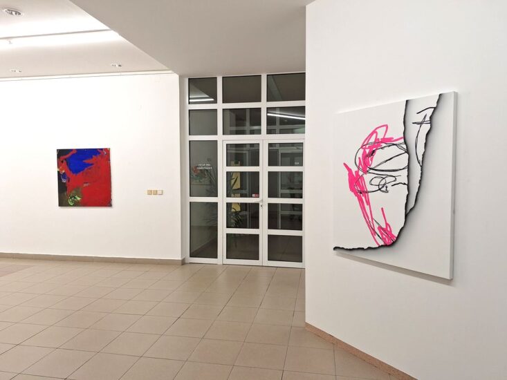 Tomáš Lahoda a Julie Kopová - Galerie Univerzity Pardubice - 10. 12. 2025 - Foto: Jiří Provazník