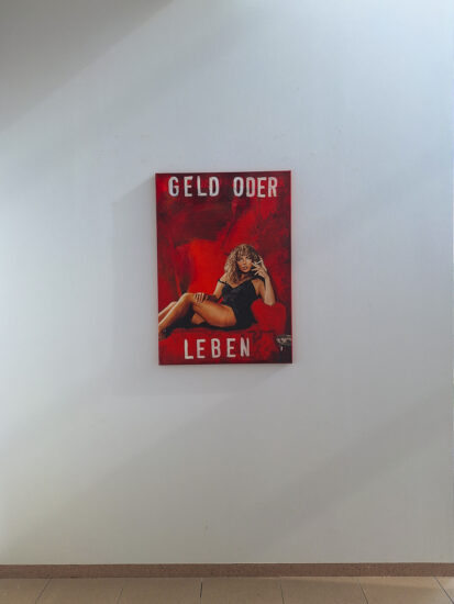 Ona B. - Geld oder Leben - Galerie Univerzity Pardubice - 2. 6. 2026 - Foto: Jiří Provazník