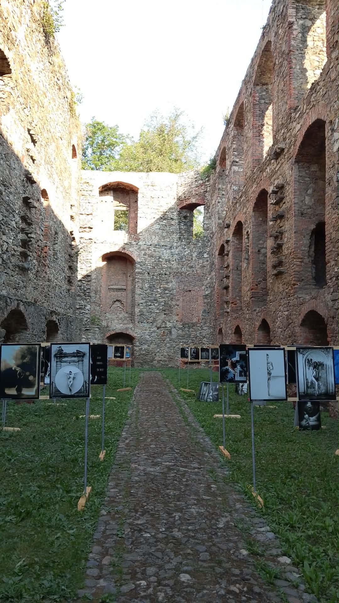 Výstava v areálu zámku v Ząbkowicích Śląskich